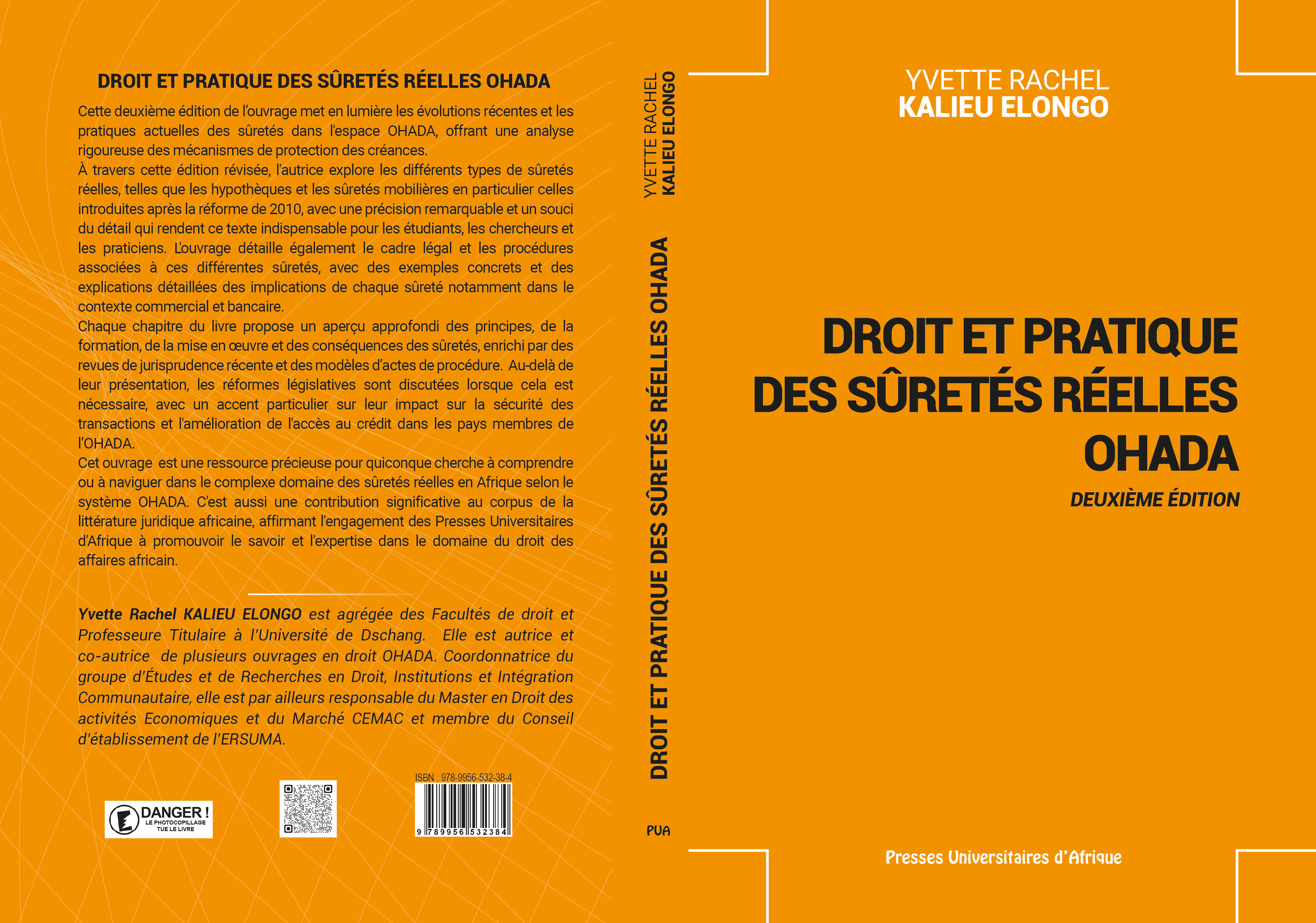 Couverture Droit et Pratique des sûretés réelles OHADA